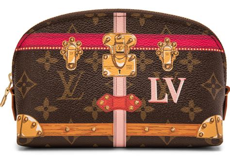 louis vuitton summer trunks cosmetic pouch|LOUIS VUITTON Monogram Summer Trunks Cosmetic Pouch .